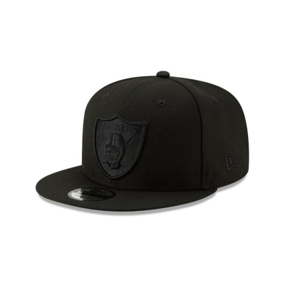 Sapca New Era Las Vegas Raiders NFL Basic Black On Black 9FIFTY Snapback - Negrii